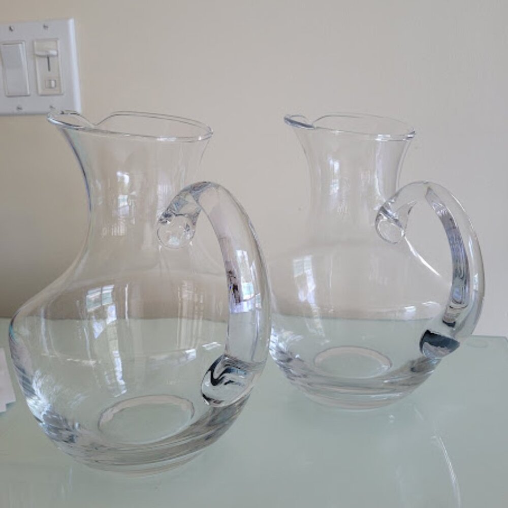 Classic Glass Water Pitchers